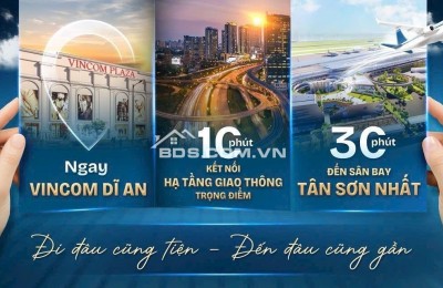 TTAVIO Dĩ AN Bình Dương đa phong cách sở hửu ngay chỉ 9 triệu/tháng.